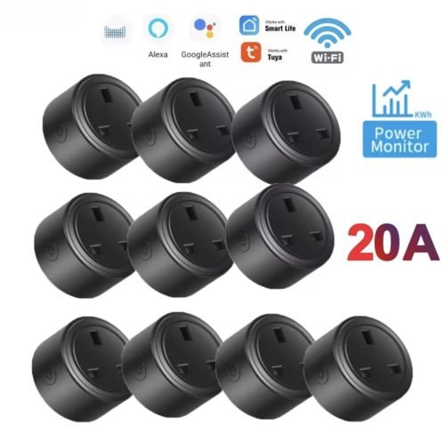 WiFi UK Smart Socket Plug + Energy Monitor 20A Alexa Google remote control and monitoring - Tuya Smart Life - Image 10