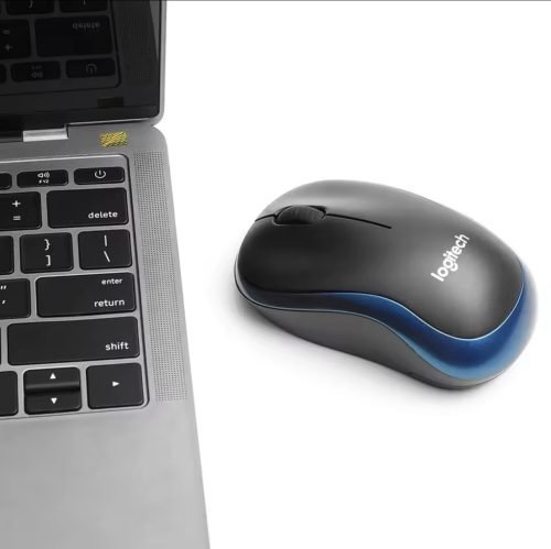 Logitech M185 Wireless optical Mouse Nano Receiver + Free Type C adapter for office, travel, home and gaming - Image 6