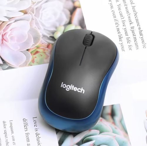 Logitech M185 Wireless optical Mouse Nano Receiver + Free Type C adapter for office, travel, home and gaming - Image 7