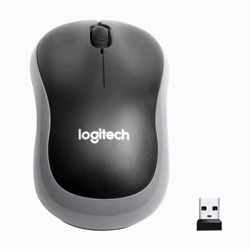 Logitech M185 Wireless optical Mouse Nano Receiver + Free Type C adapter for office, travel, home and gaming - Image 8