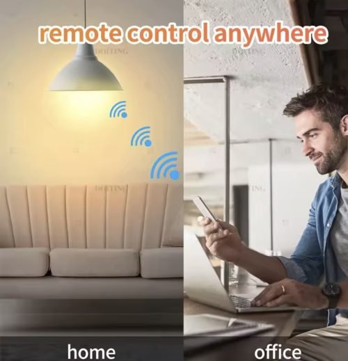 B22 Tuya Smart Life WiFi Dimmable LED Light Bulb UK Standard 220V Voice control Alexa Google Siri 15W - Image 5