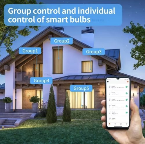 B22 Tuya Smart Life WiFi Dimmable LED Light Bulb UK Standard 220V Voice control Alexa Google Siri 15W - Image 6