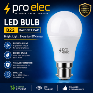 Pro Elec LED GLS Bulb Energy saving BC/B22 3000K